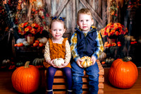 Rachel's Twins :: Fall Portraits